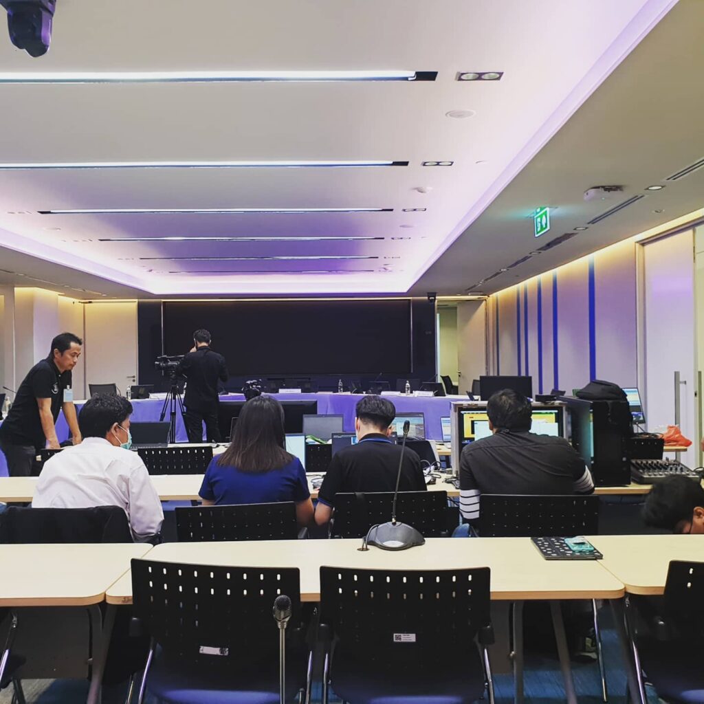 บริการถ่ายวีดีโองานประชุม เช่าจอ เช่าเครื่องเสียง