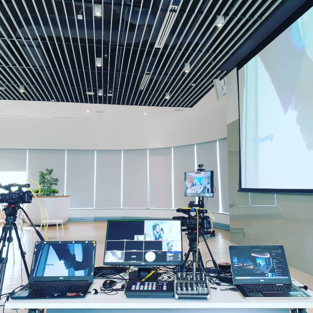 บริการถ่ายวีดีโองานประชุม เช่าจอ เช่าเครื่องเสียง