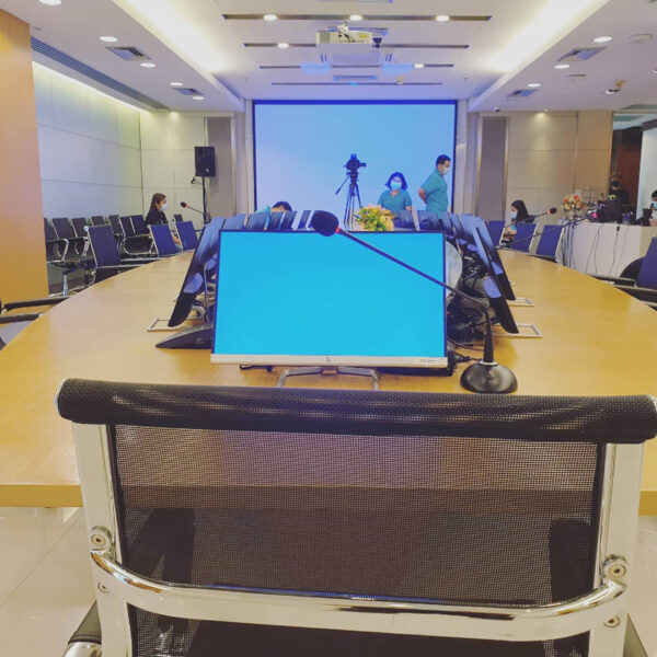 บริการถ่ายวีดีโองานประชุม เช่าจอ เช่าเครื่องเสียง